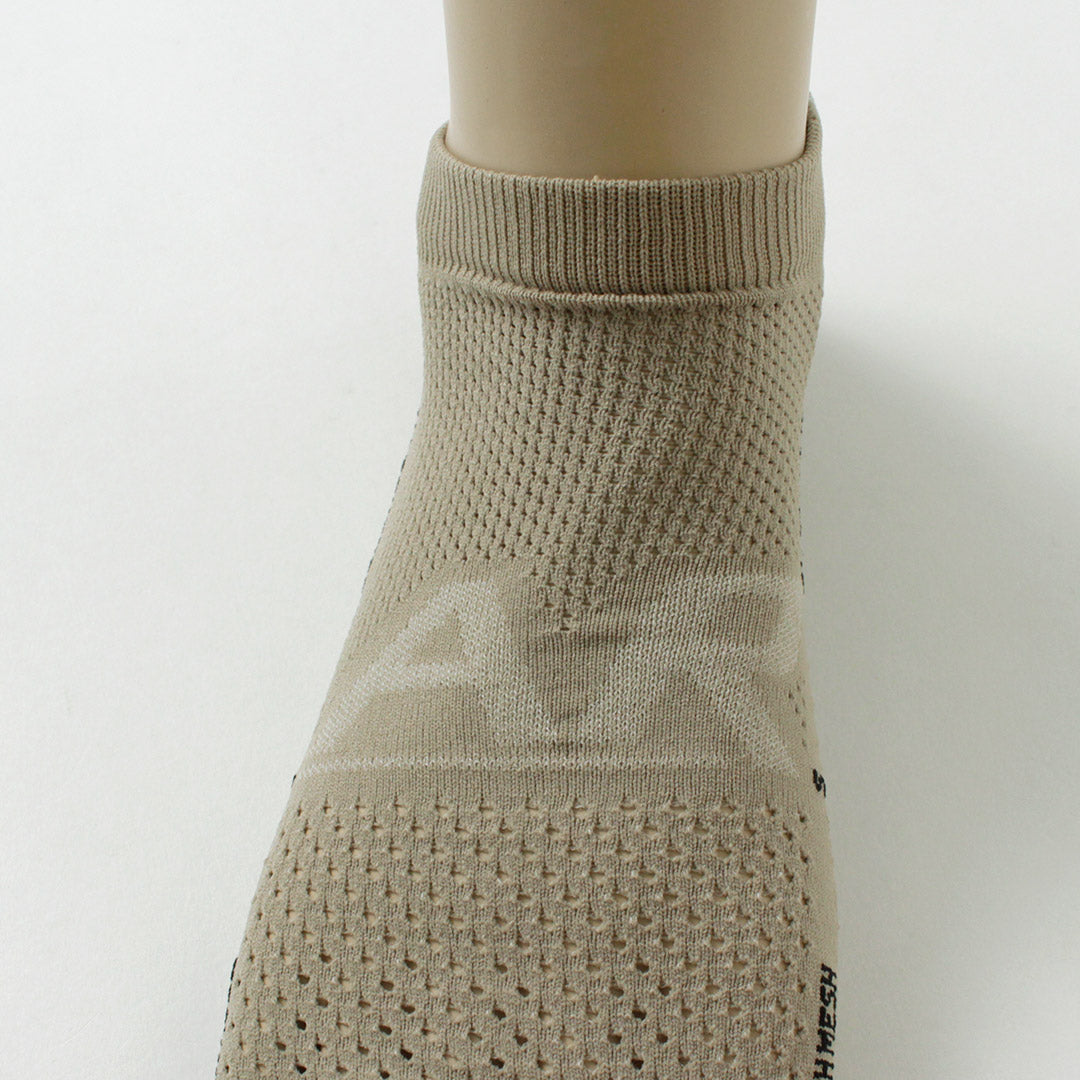 ROTOTO / All-rounder Tech Mesh No-Show Socks