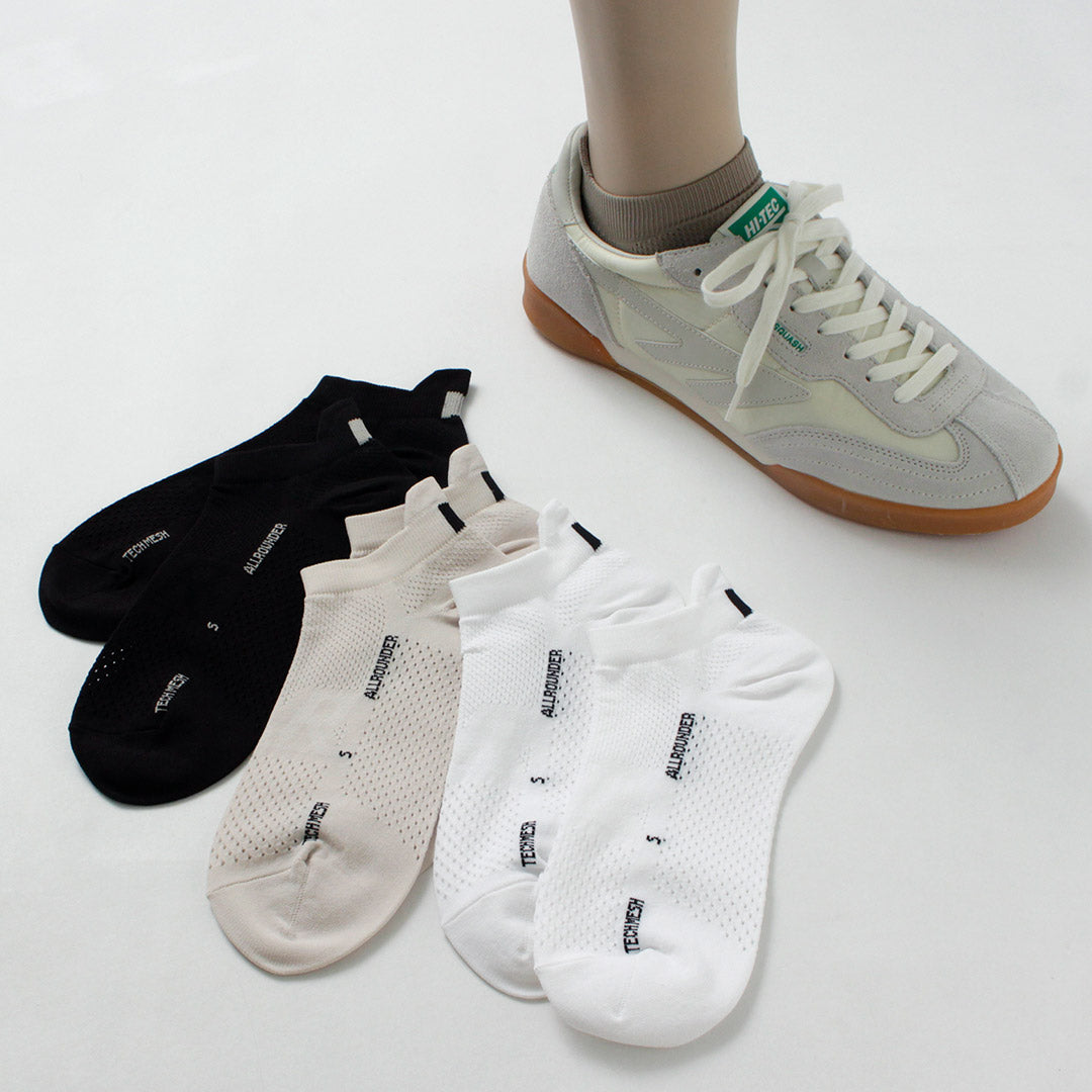 ROTOTO / All-rounder Tech Mesh No-Show Socks
