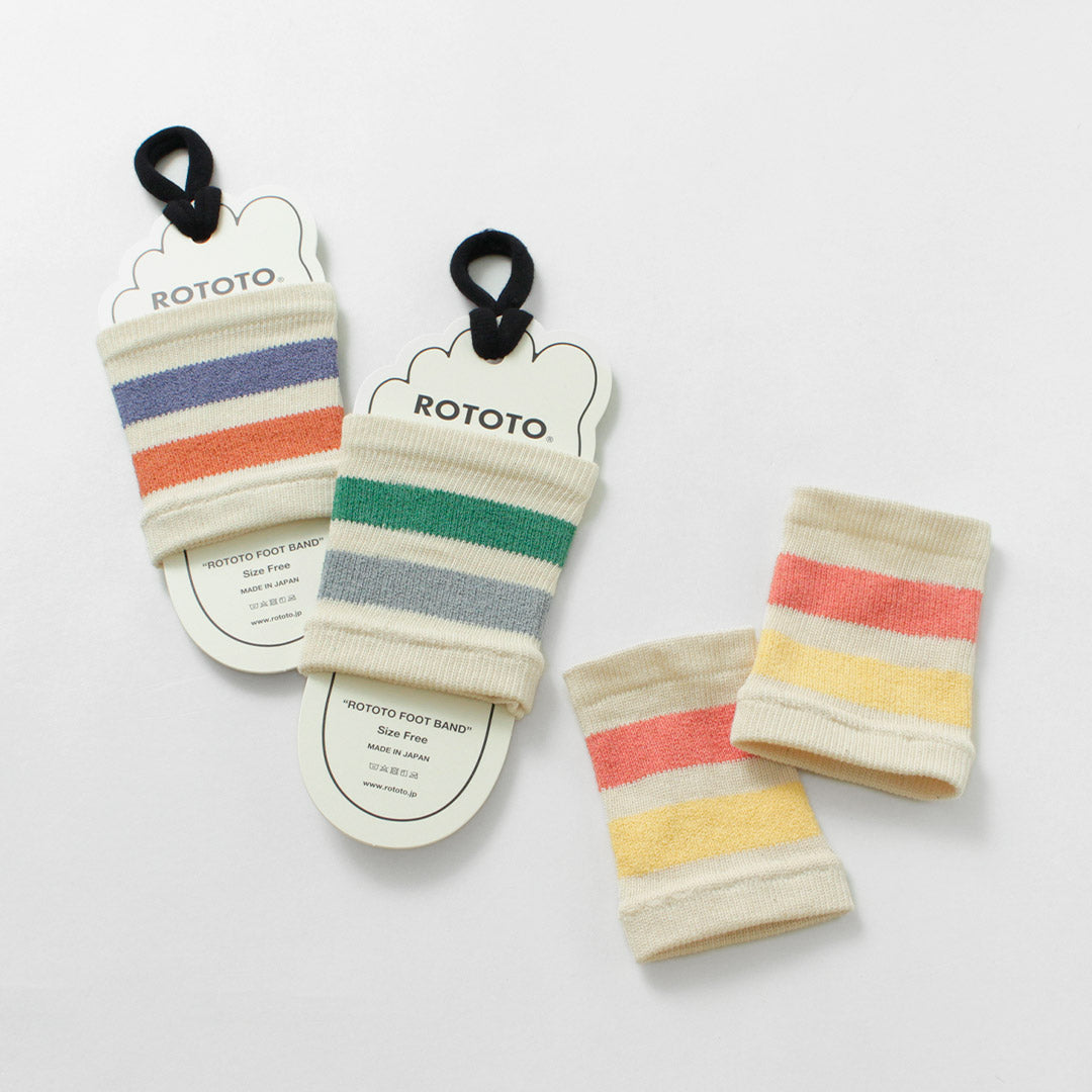 ROTOTO / Retro Stripe Footband