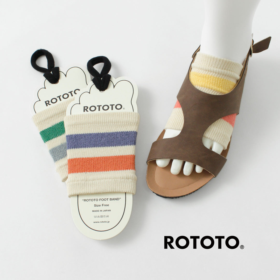 ROTOTO / Retro Stripe Footband