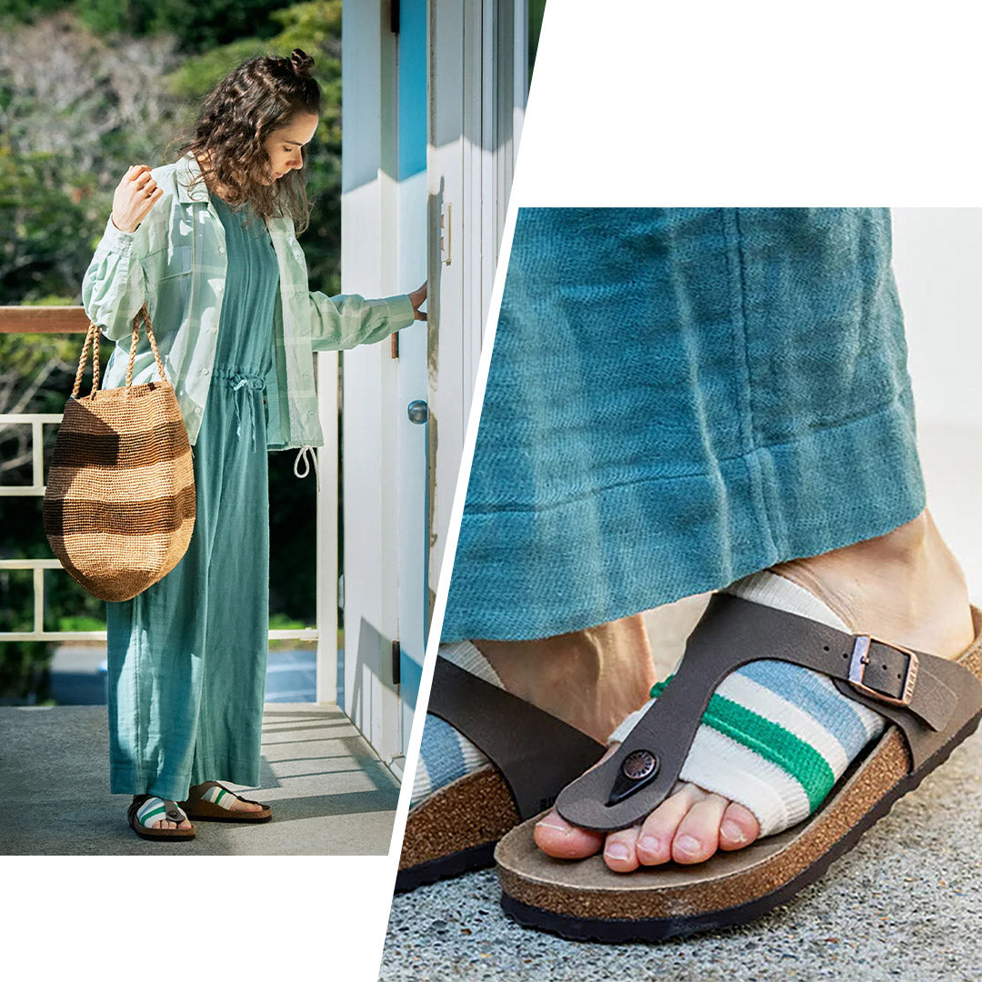 ROTOTO / Retro Stripe Footband