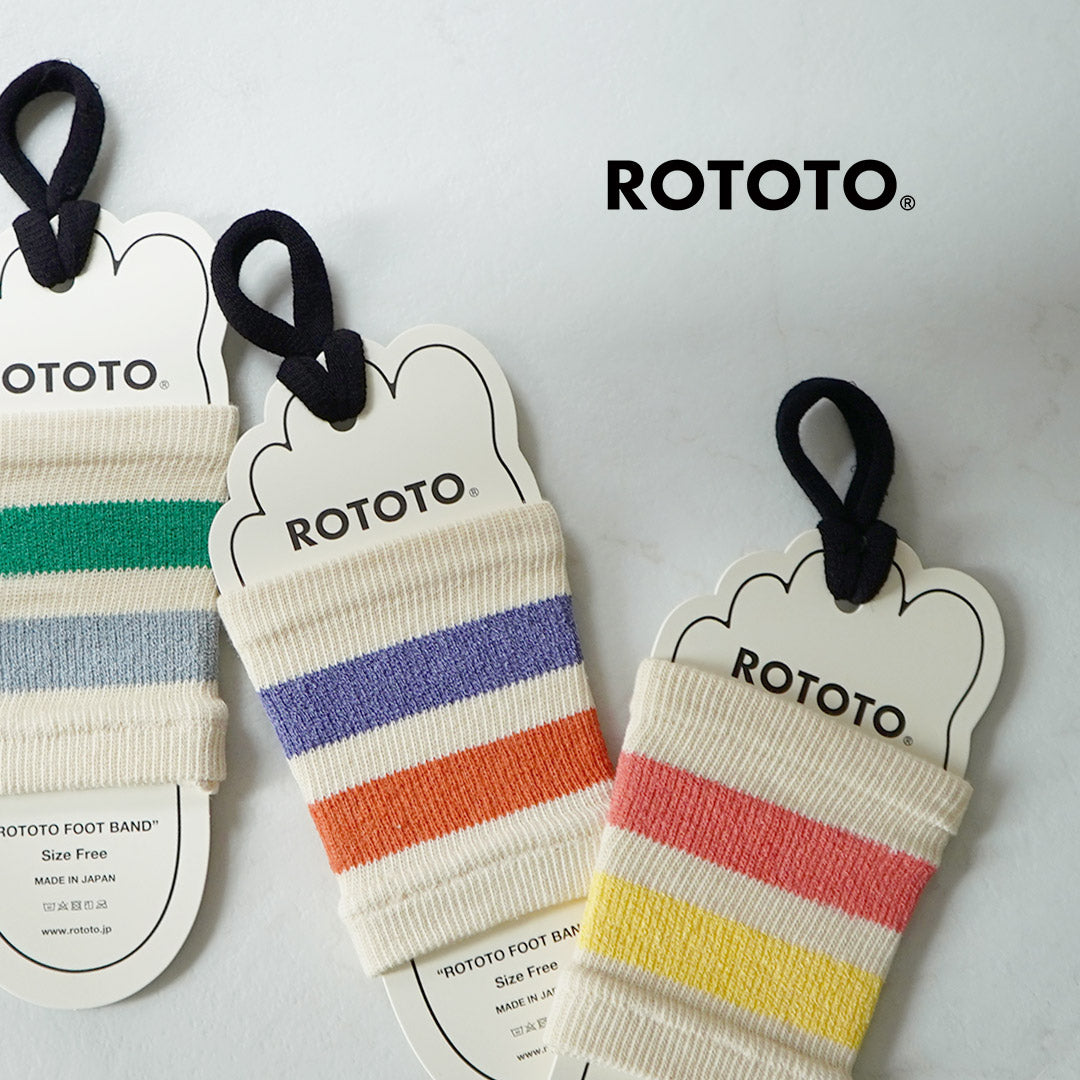 ROTOTO / Retro Stripe Footband