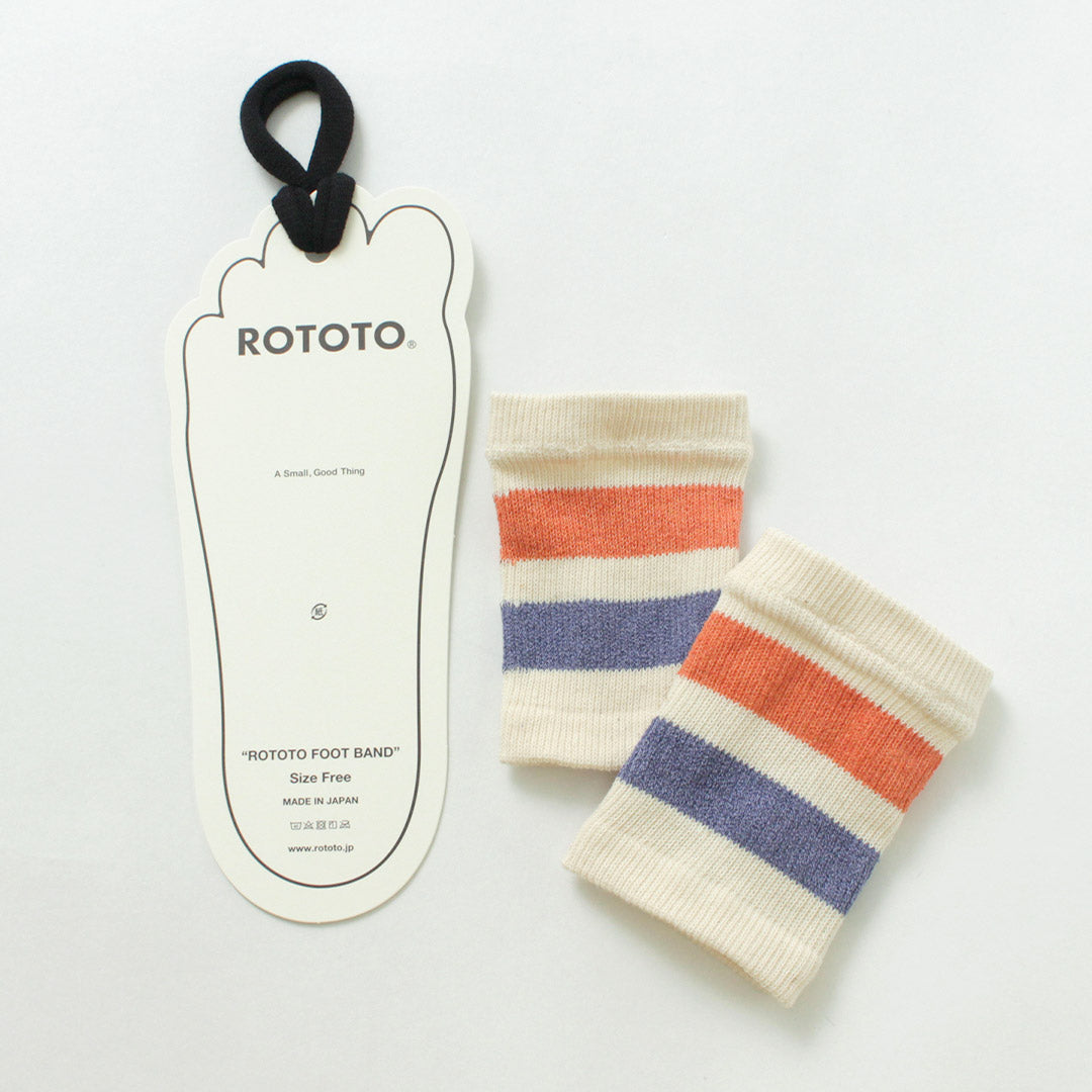 ROTOTO / Retro Stripe Footband