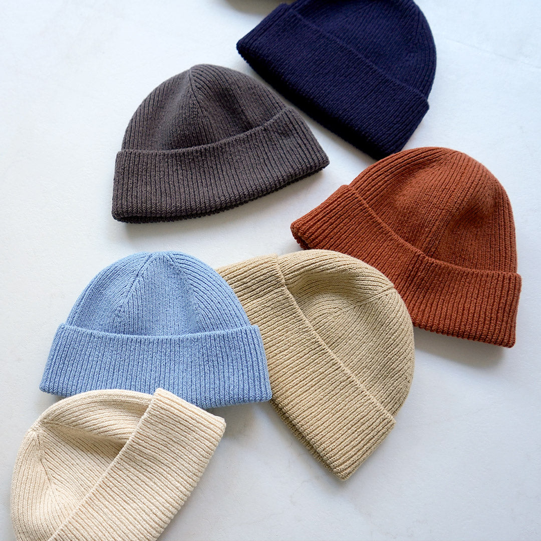 ROTOTO / Japanese Paper and Recycled Cotton Beanie