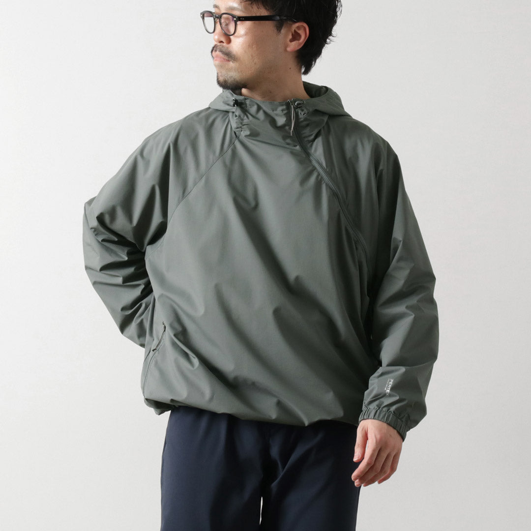 AXESQUIN / Helium Bias Zip Pullover