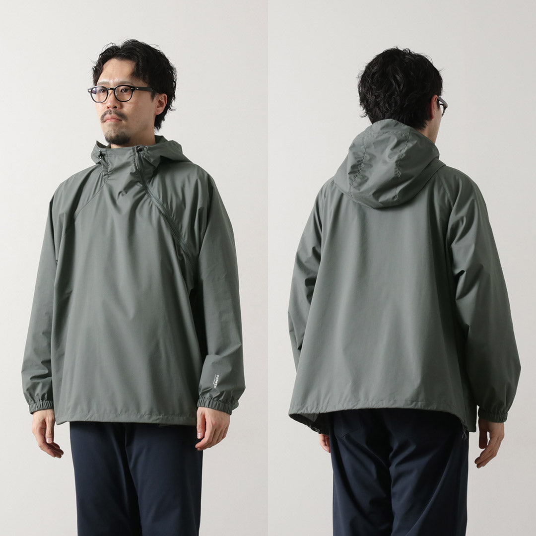 AXESQUIN / Helium Bias Zip Pullover