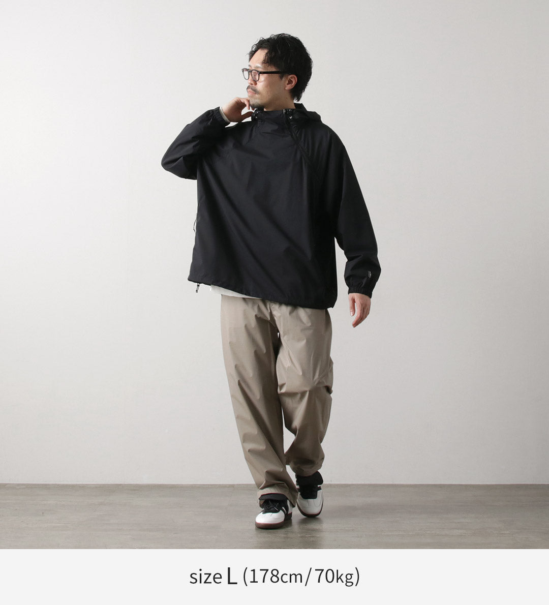 AXESQUIN / Helium Bias Zip Pullover