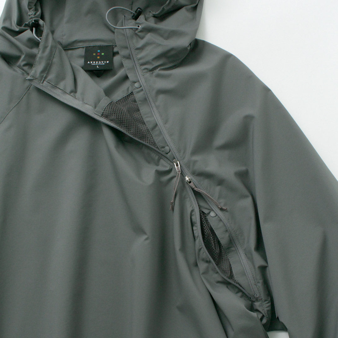 AXESQUIN / Helium Bias Zip Pullover