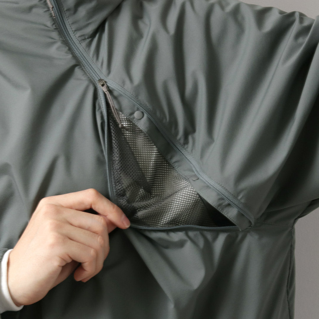 AXESQUIN / Helium Bias Zip Pullover