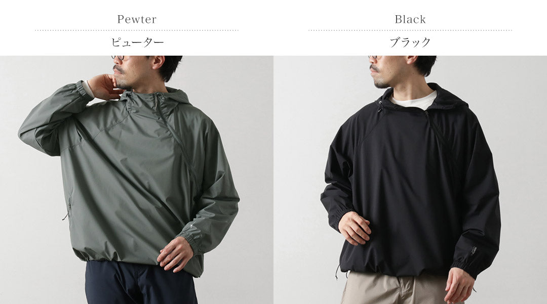 AXESQUIN / Helium Bias Zip Pullover