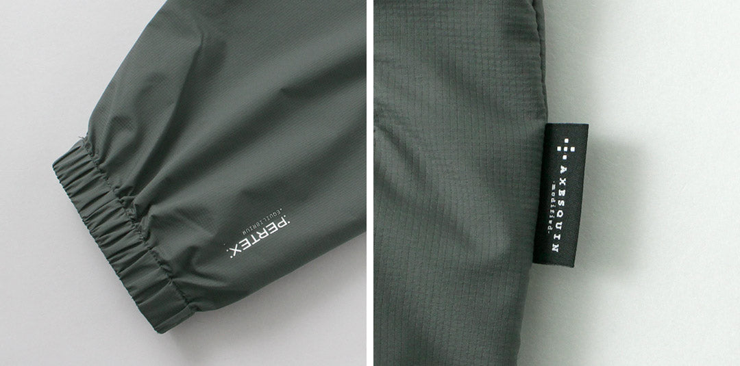 AXESQUIN / Helium Bias Zip Pullover