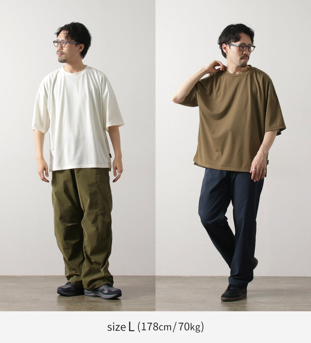 AXESQUIN / Quick Dry Over T-Shirt