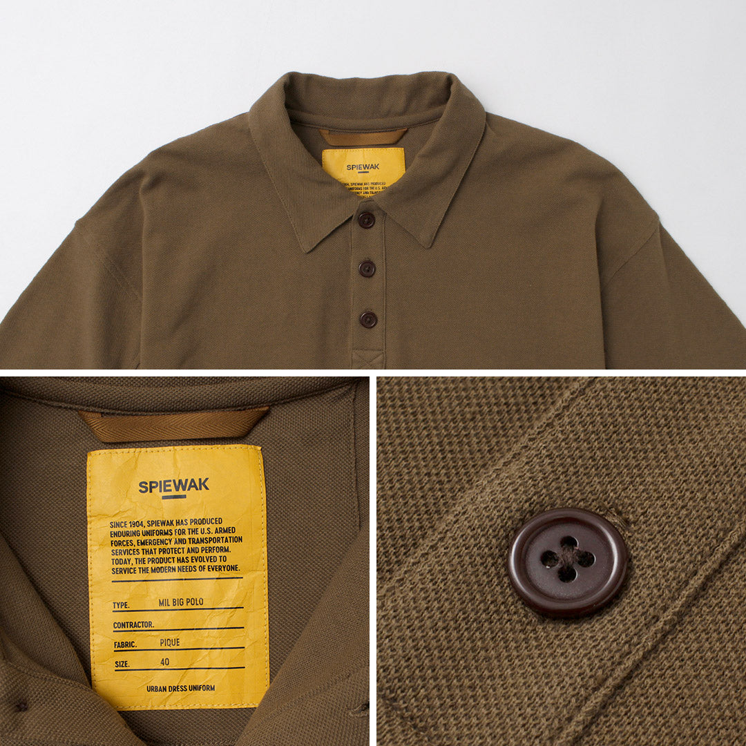 SPIEWAK / Military Big Polo Shirt