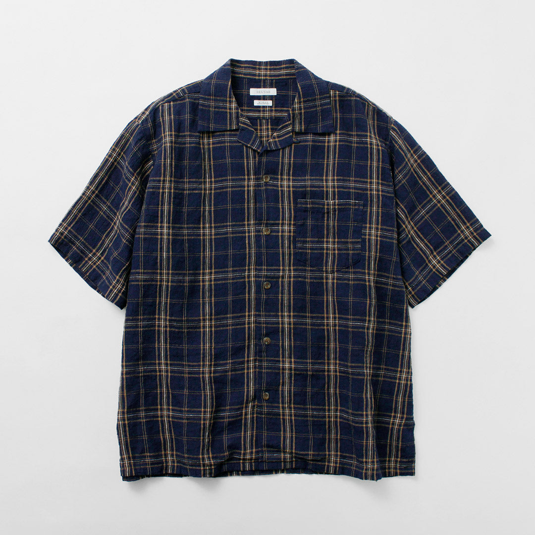 SEUVAS / Open Collar Shirt