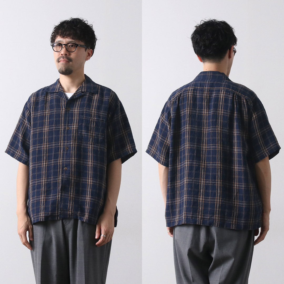 SEUVAS / Open Collar Shirt
