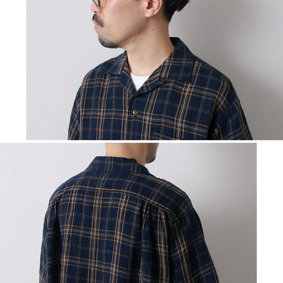 SEUVAS / Open Collar Shirt