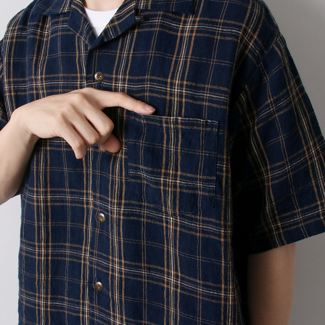 SEUVAS / Open Collar Shirt