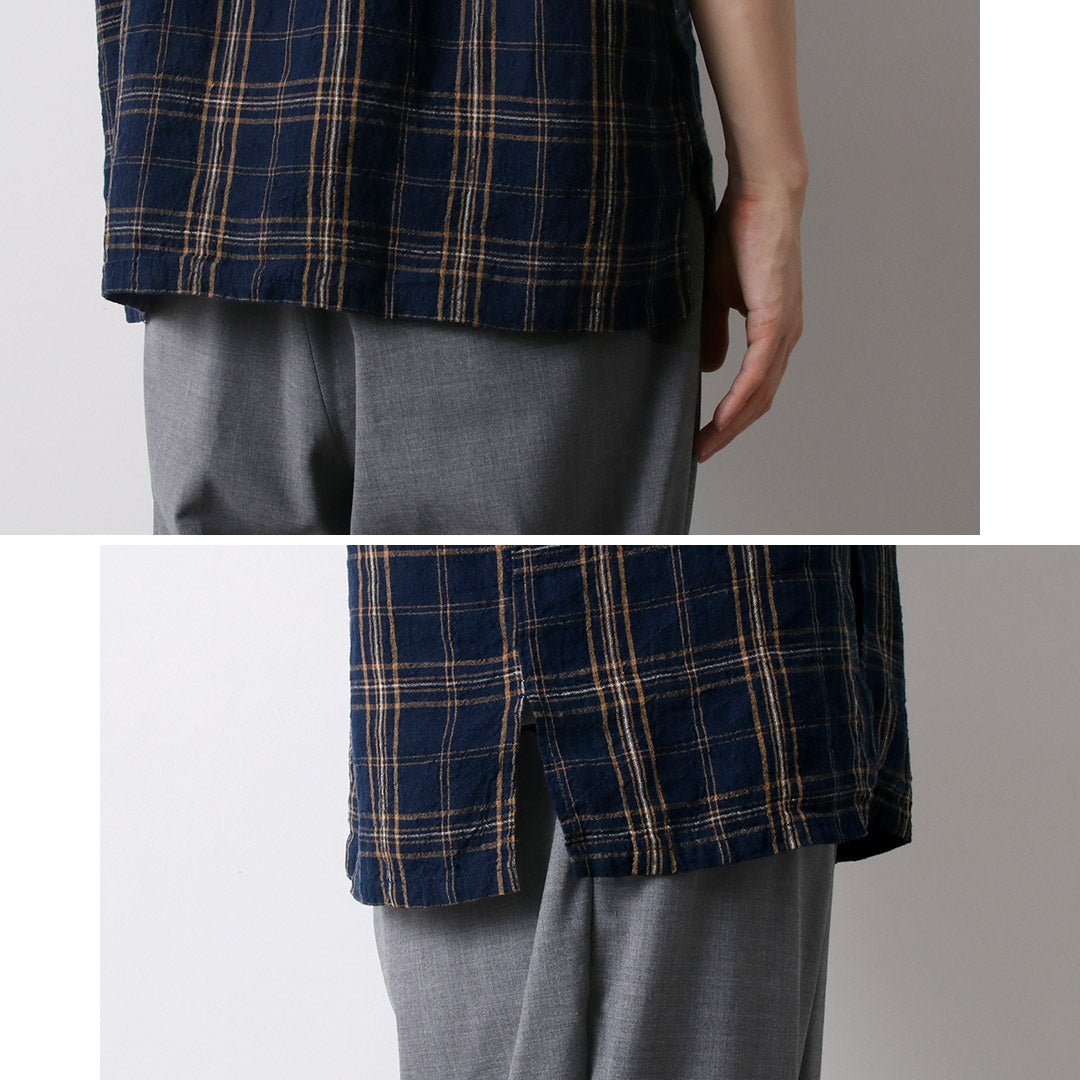 SEUVAS / Open Collar Shirt