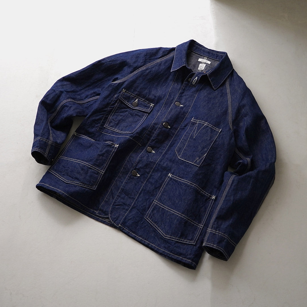 SEUVAS / Linen Denim Coverall