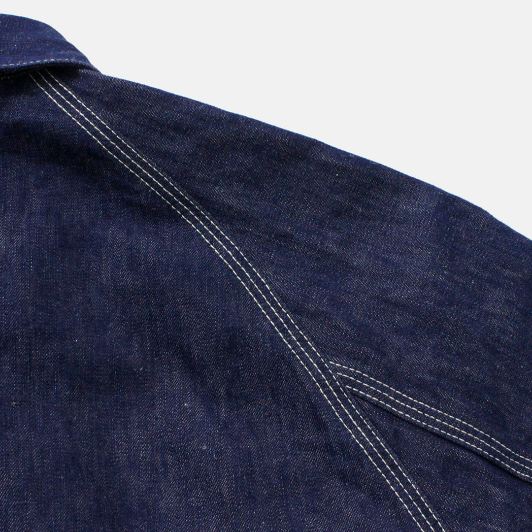 SEUVAS / Linen Denim Coverall