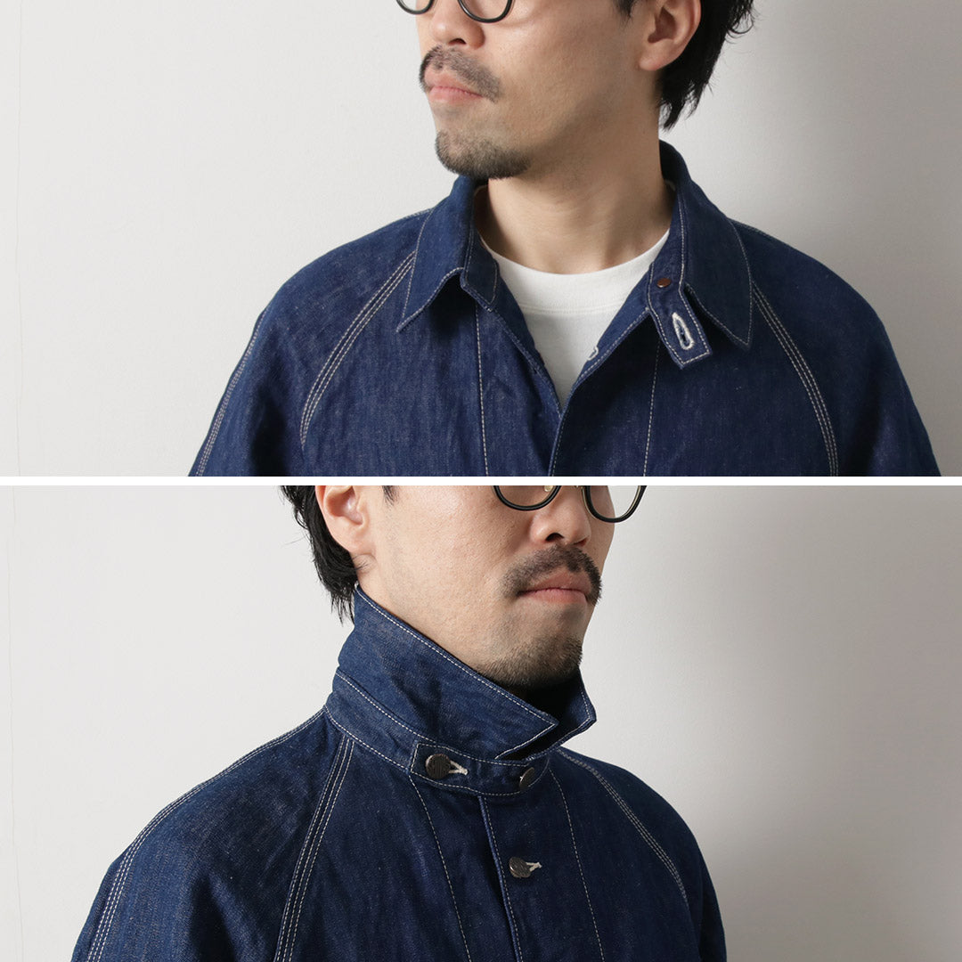 SEUVAS / Linen Denim Coverall