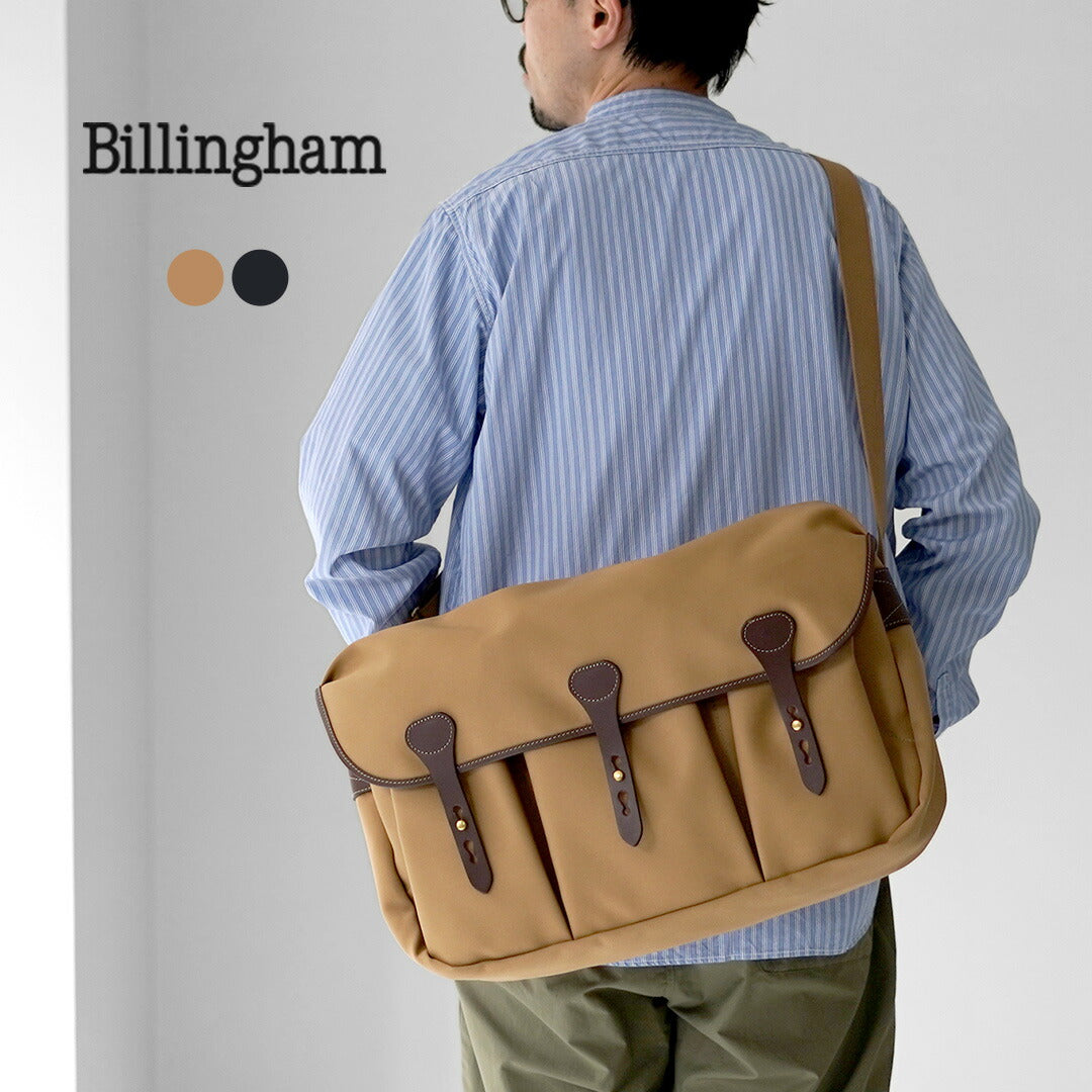 BILLINGHAM / Studio Satchel 3-pocket shoulder bag
