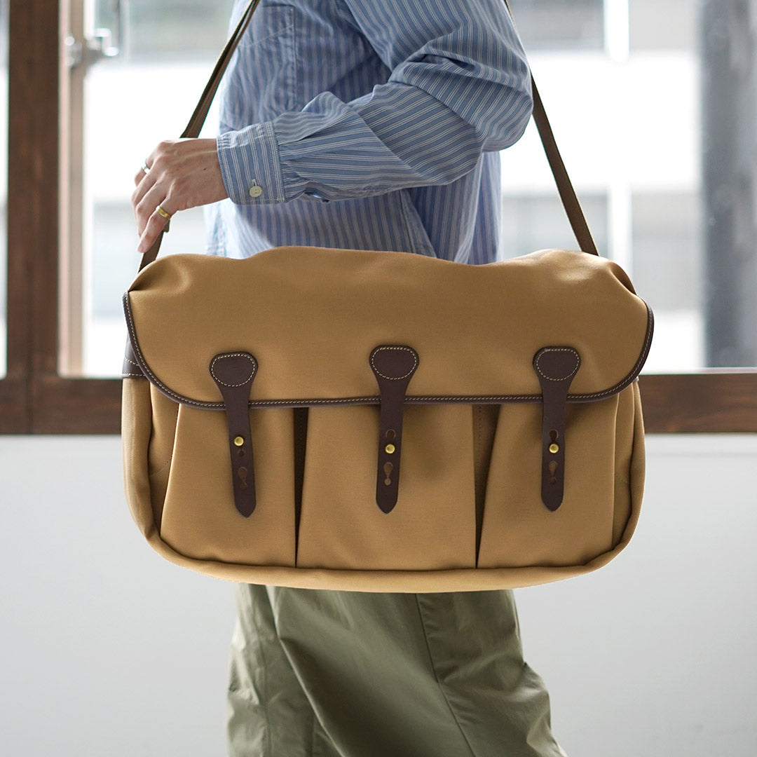BILLINGHAM / Studio Satchel 3-pocket shoulder bag