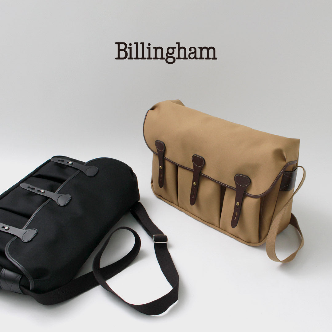 BILLINGHAM / Studio Satchel 3-pocket shoulder bag