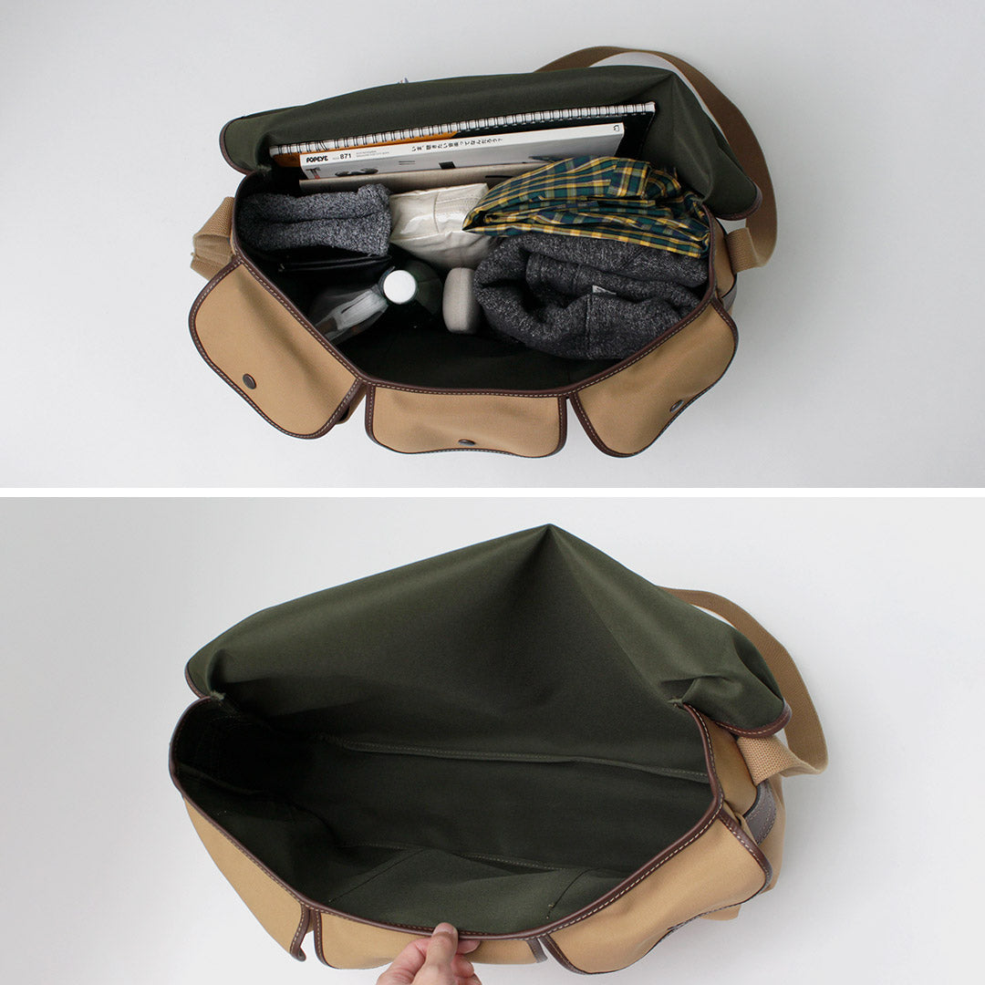 BILLINGHAM / Studio Satchel 3-pocket shoulder bag