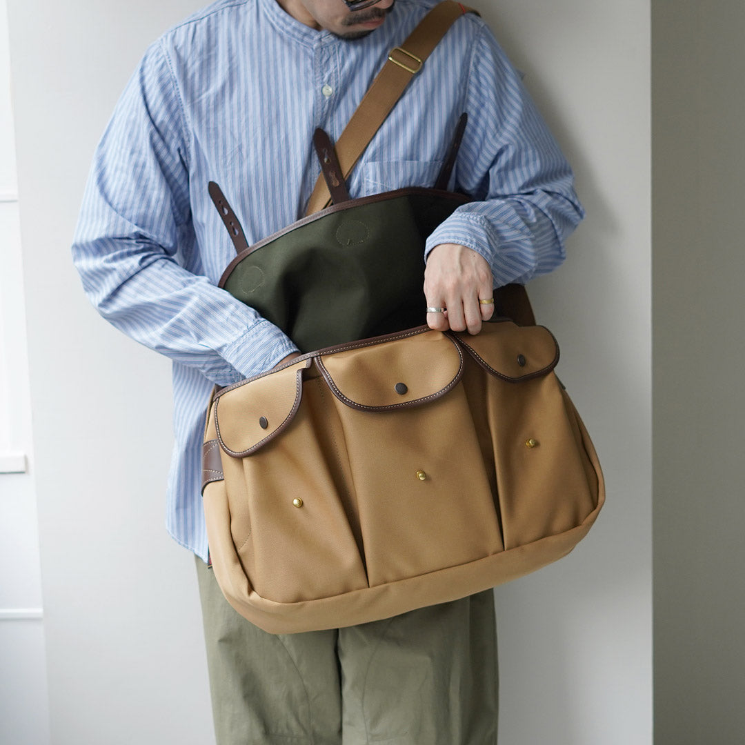 BILLINGHAM / Studio Satchel 3-pocket shoulder bag