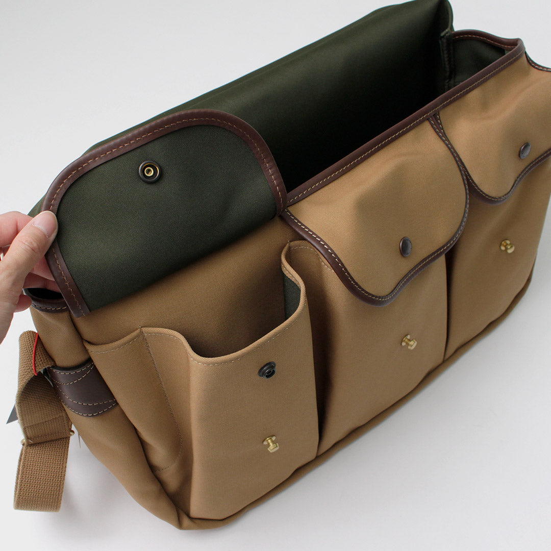 BILLINGHAM / Studio Satchel 3-pocket shoulder bag