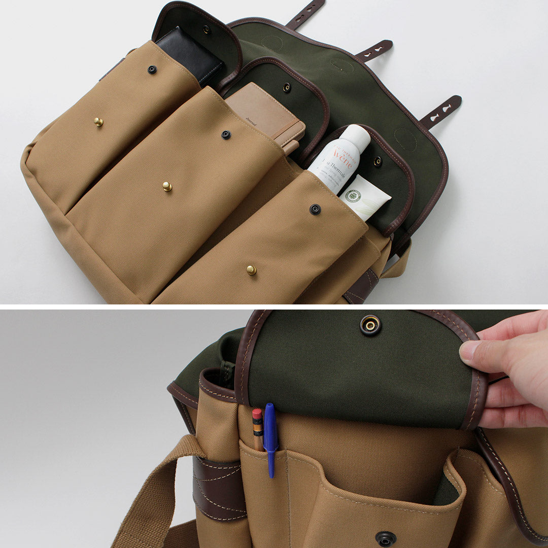BILLINGHAM / Studio Satchel 3-pocket shoulder bag