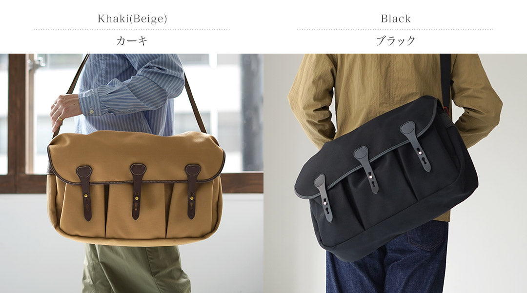 BILLINGHAM / Studio Satchel 3-pocket shoulder bag