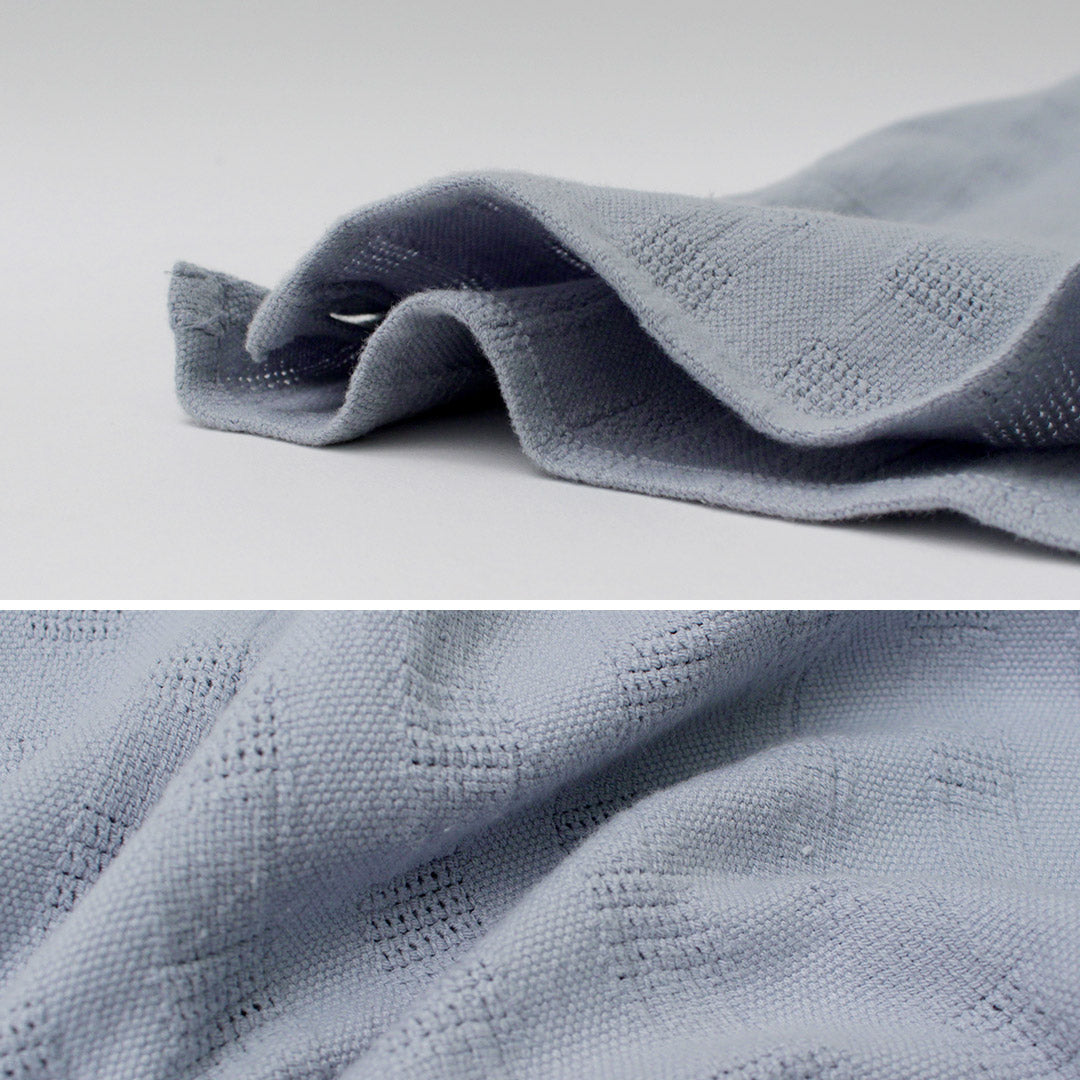 WAX LONDON / Didcot Short Sleeve Shirt Open Wave Grid