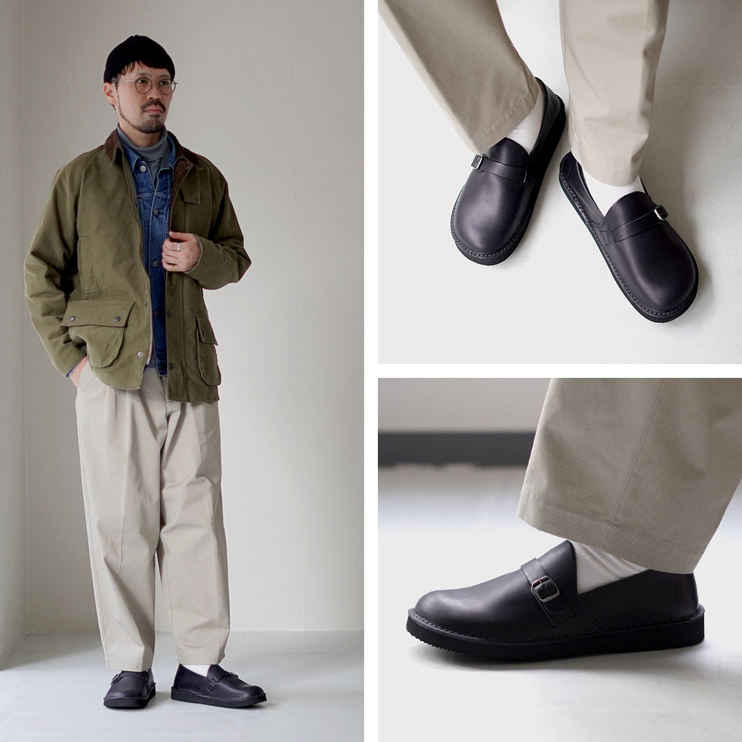 ORGANIC HANDLOOM / BENGAL Leather Shoes