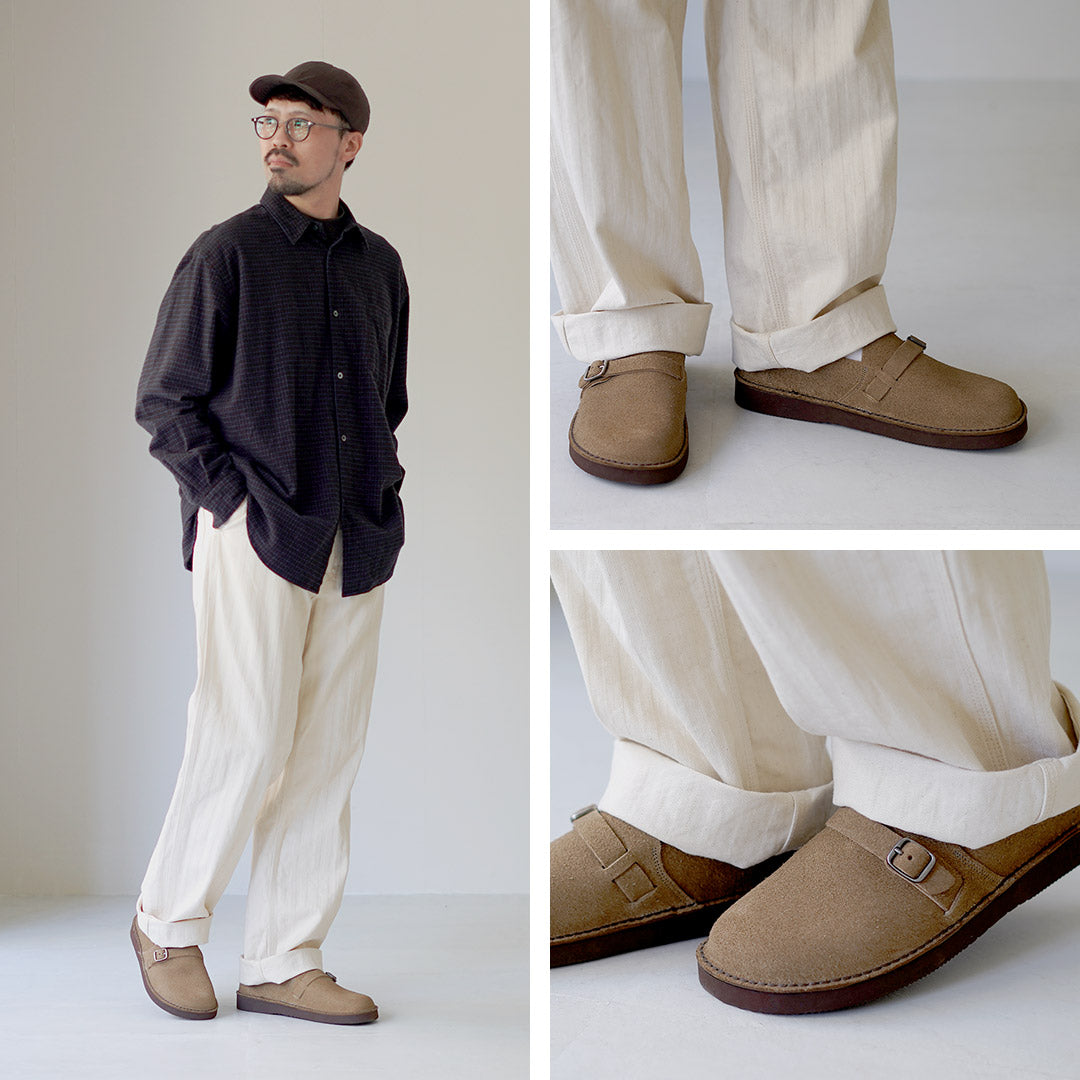 ORGANIC HANDLOOM / BENGAL Leather Shoes