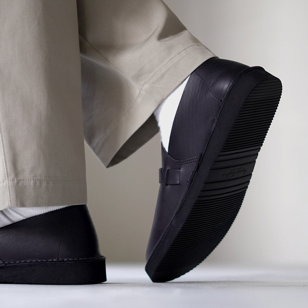 ORGANIC HANDLOOM / BENGAL Leather Shoes