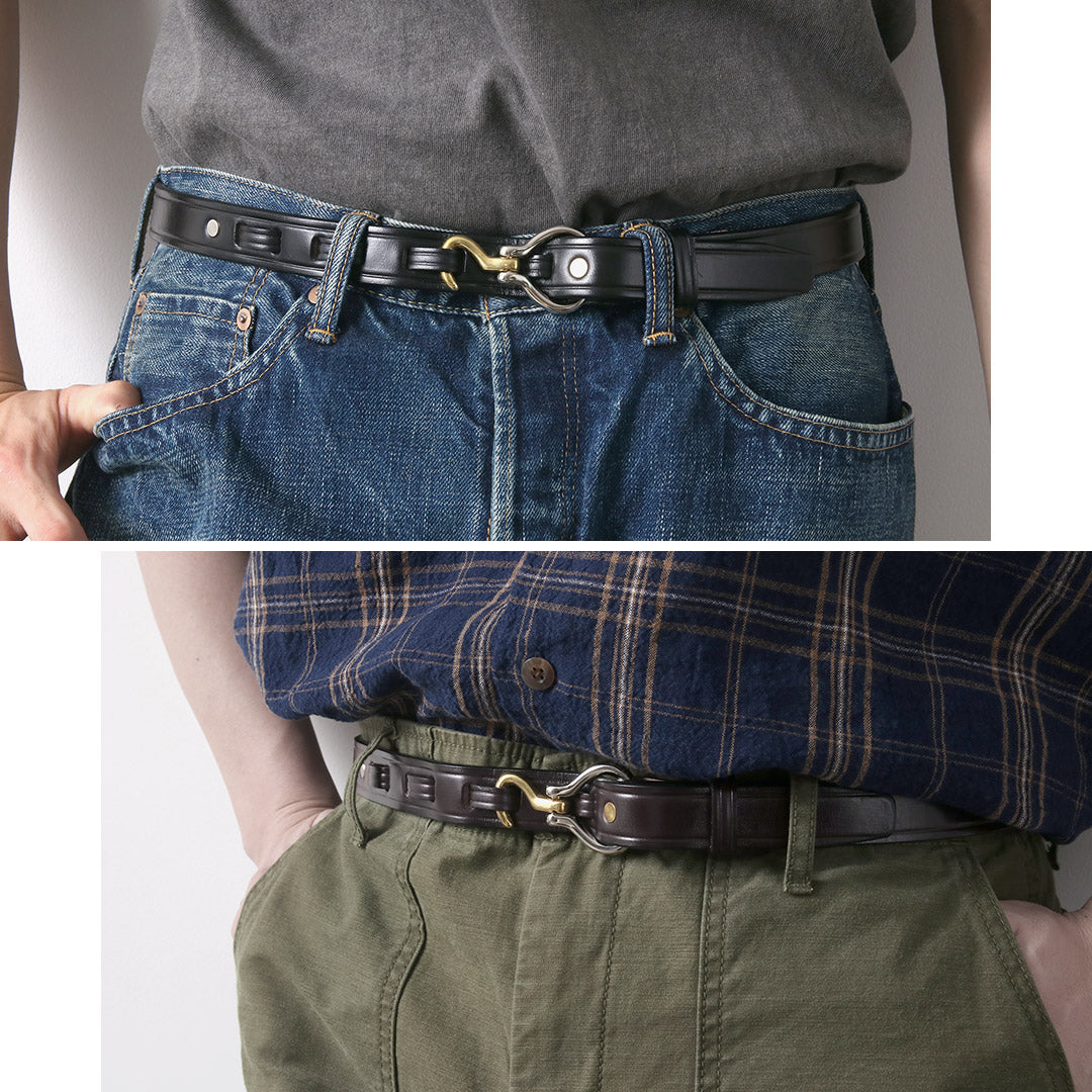 TORY LEATHER / 2-tone Mini Hoof Pick Belt