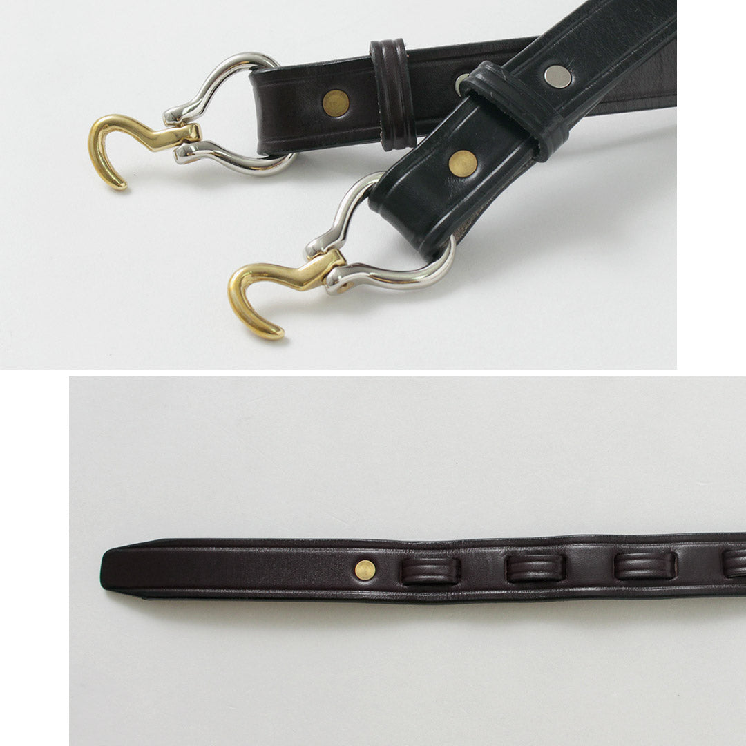 TORY LEATHER / 2-tone Mini Hoof Pick Belt