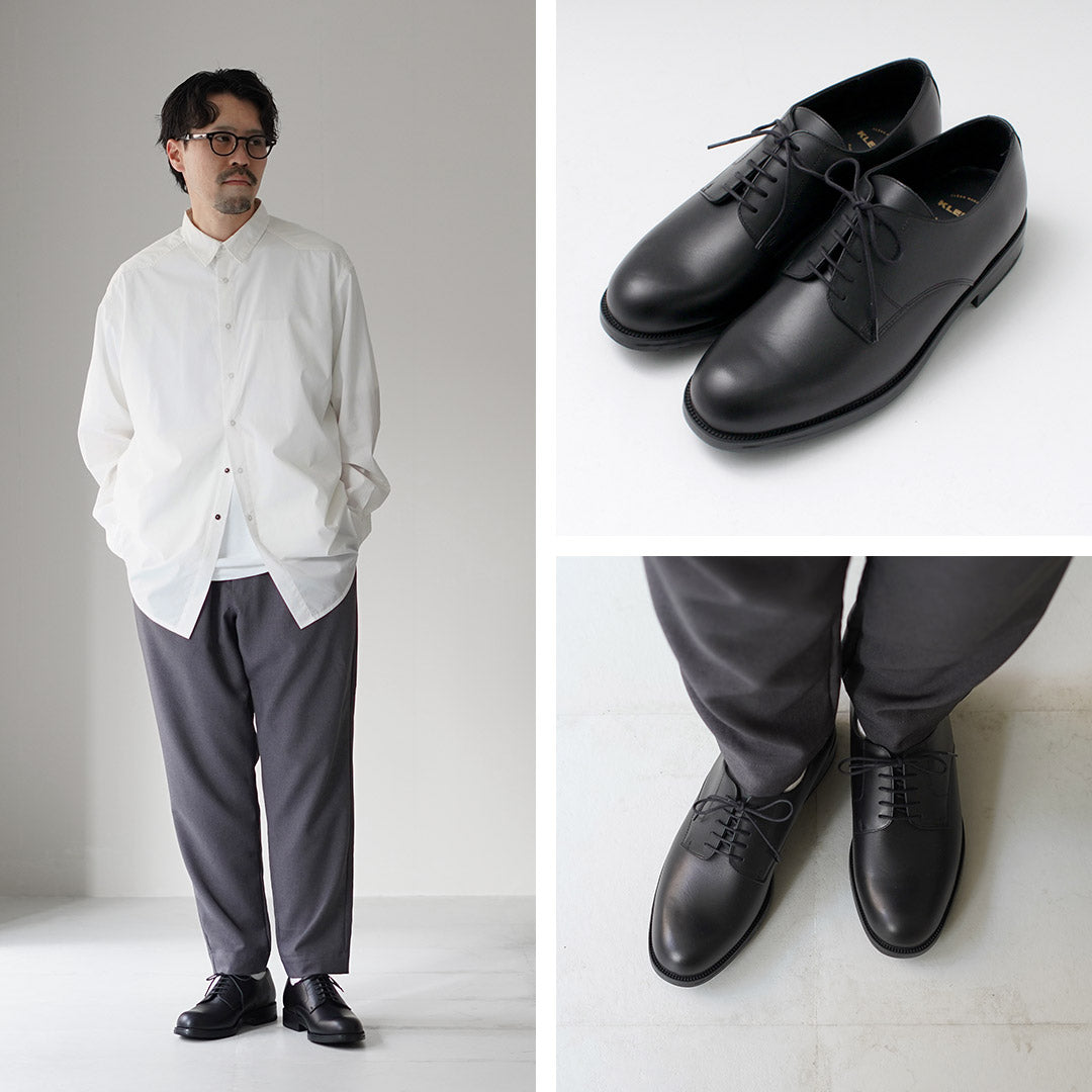 KLEMAN / Pastani Plain Toe Bratcher Leather Shoes
