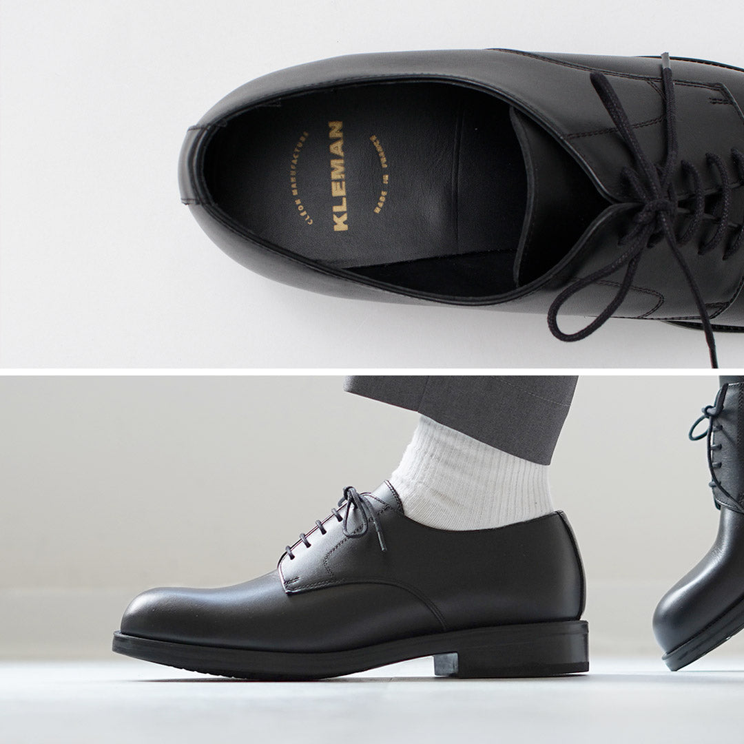 KLEMAN / Pastani Plain Toe Bratcher Leather Shoes