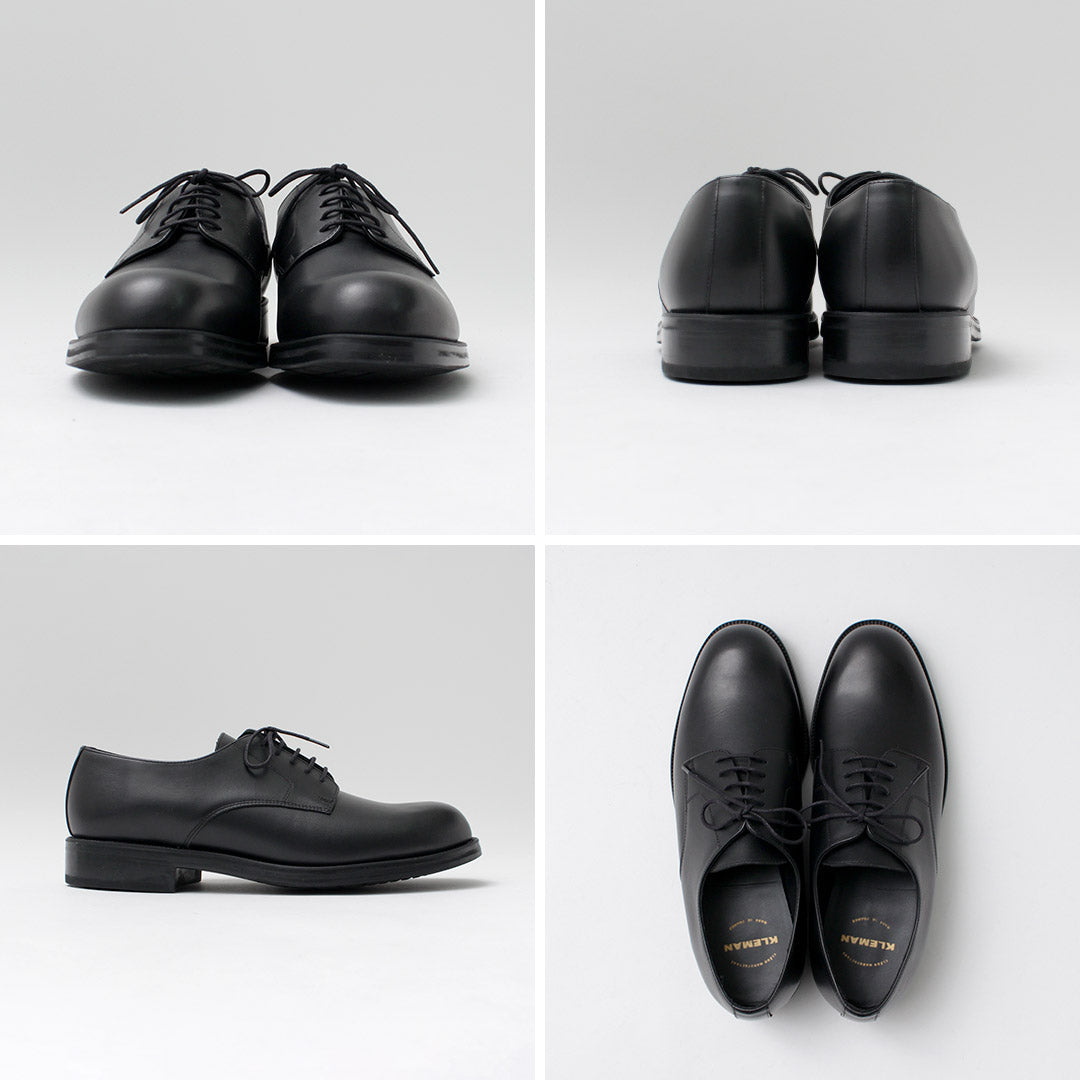 KLEMAN / Pastani Plain Toe Bratcher Leather Shoes