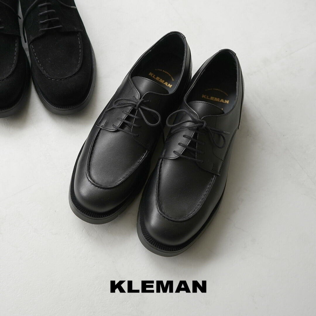 KLEMAN / Frodan U-Tip Bratcher Leather Shoes
