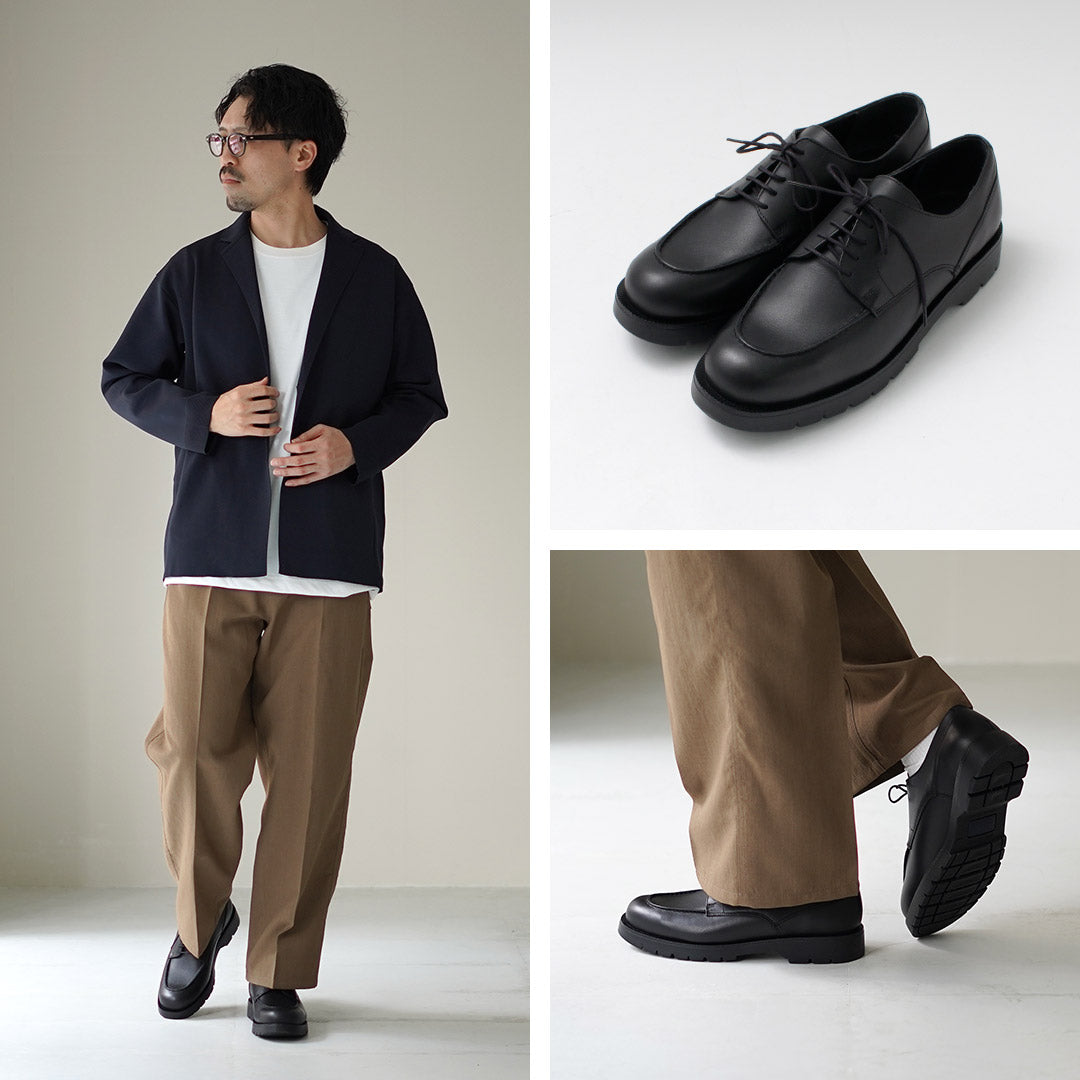 KLEMAN / Frodan U-Tip Bratcher Leather Shoes