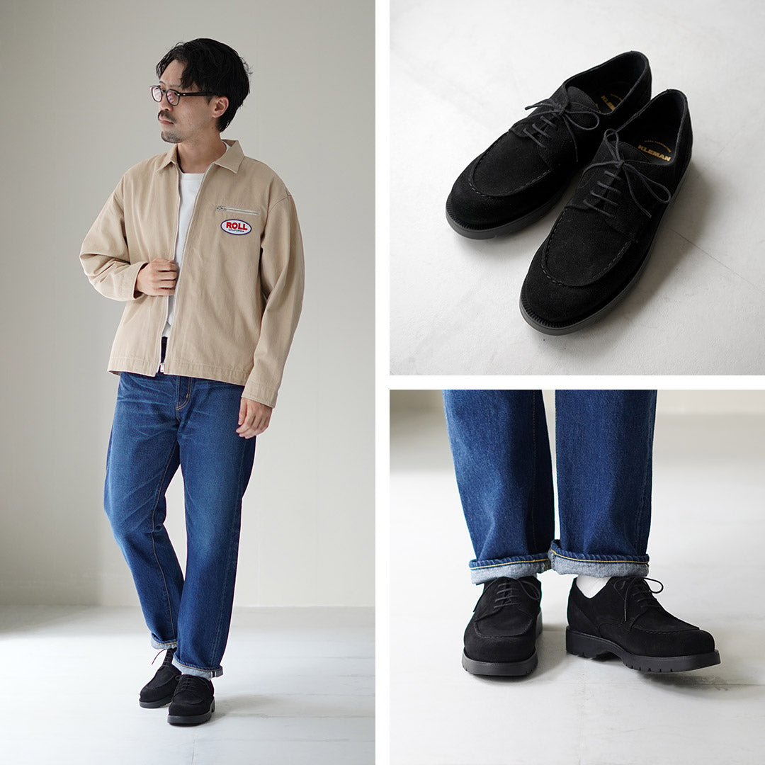 KLEMAN / Frodan U-Tip Bratcher Leather Shoes