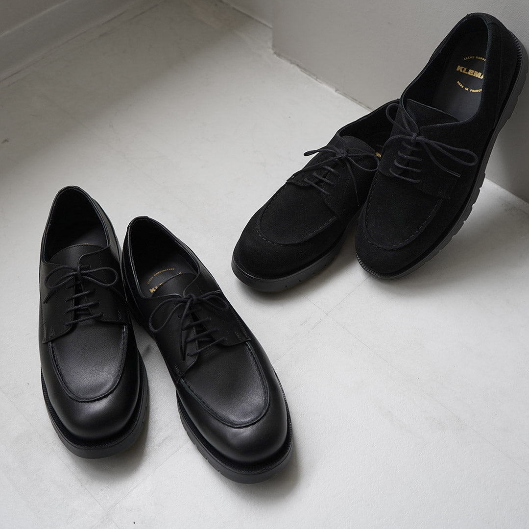 KLEMAN / Frodan U-Tip Bratcher Leather Shoes