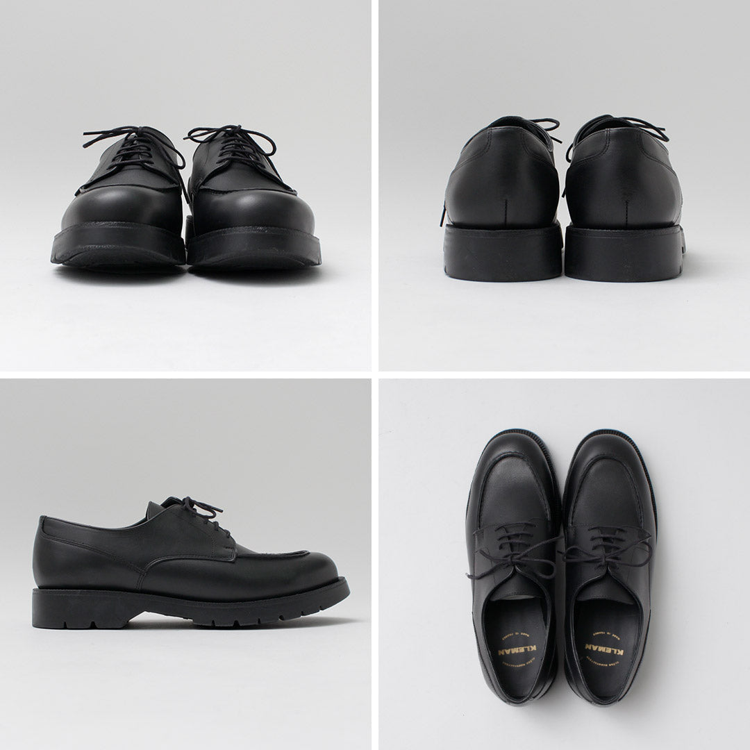 KLEMAN / Frodan U-Tip Bratcher Leather Shoes