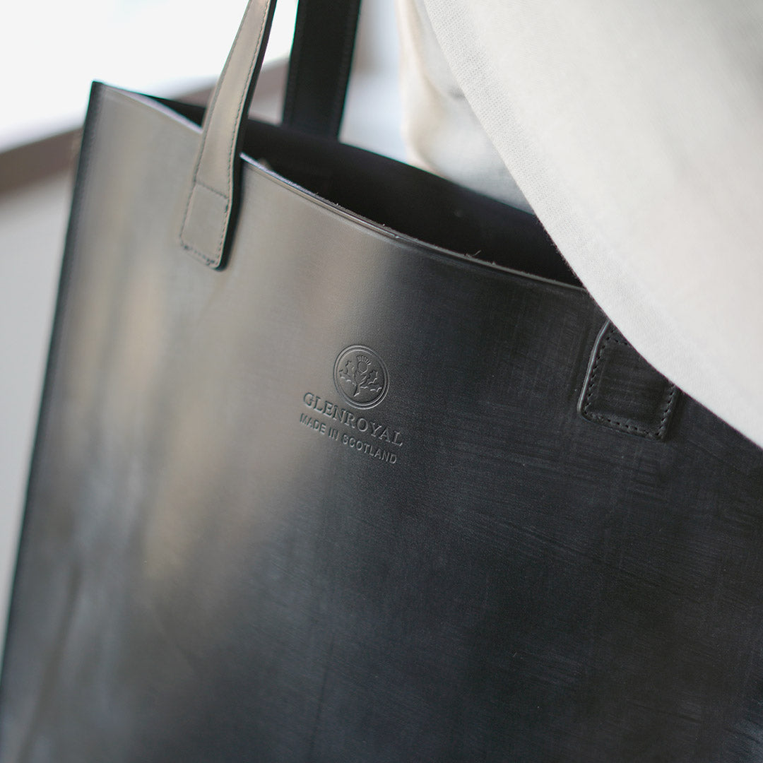 GLENROYAL / Bridle Leather Tote Bag Tall