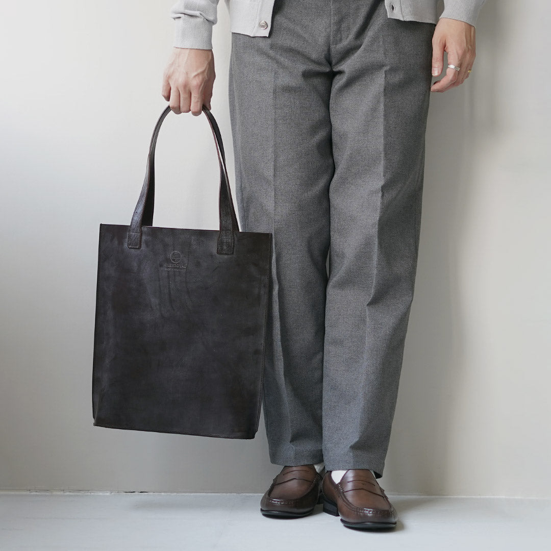 GLENROYAL / Bridle Leather Tote Bag Tall