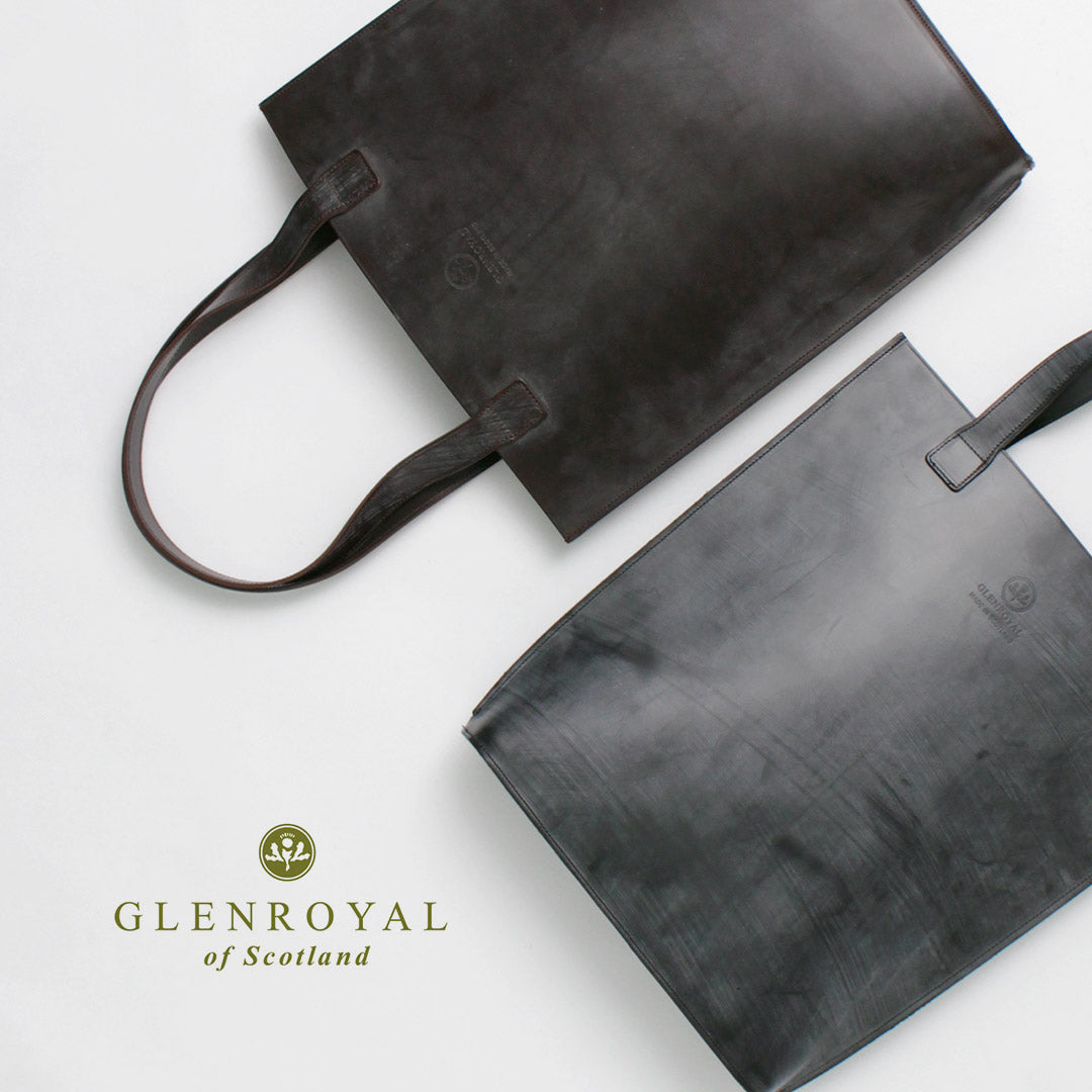 GLENROYAL / Bridle Leather Tote Bag Tall